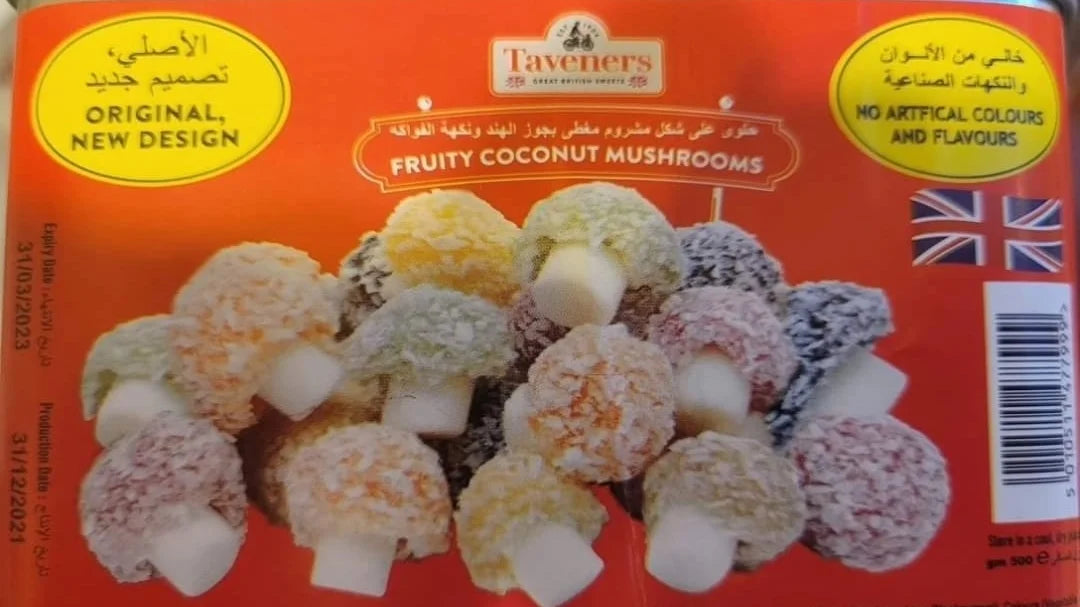 Fruity Coconut Mushrooms